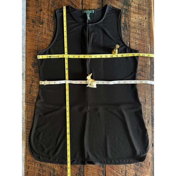 Lauren Ralph Lauren Women’s Black Sleeveless Top, Size Large - Picture 5 of 10